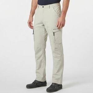 Musto Evolution Mens Sailing Pants Cargo Trousers Beige Fast Dry Size 36L US/UK